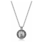 Necklace with Silver Buddha Amulet