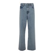 Blå Low Rise Jeans