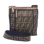 Pre-owned nylon fendi-tasker