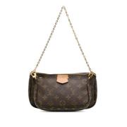 Pre-owned Canvas louis-vuitton-tasker