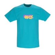 Klassisk Teal Herre T-shirt