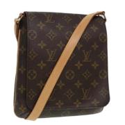 Pre-owned Canvas louis-vuitton-tasker