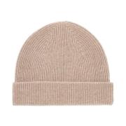 Kashmir Beanie med Brand Detail