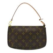 Pre-owned Coated canvas louis-vuitton-tasker