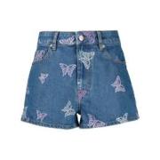 Denim Sommer Shorts til Kvinder