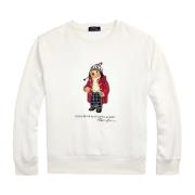 Crew Neck Sweatshirt med Polo Bear