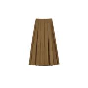 Sheer Cotton Nari Skirt Sephia Brown