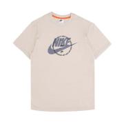 Afslappet Crew Neck Tee Rattan/Orange