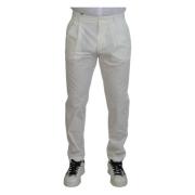 Elegant Hvid Chino Bukser