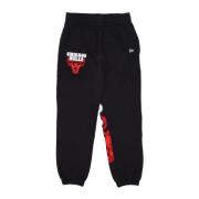 Chicago Bulls Logo Sweatpants Jogger Sort/Rød