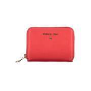 Elegant Pink Wallet with Two Compartments