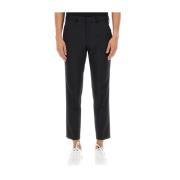 Slim Fit Cropped Trousers