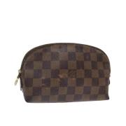 Pre-owned Coated canvas louis-vuitton-tasker