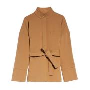 Milano Jersey Blazer med Mandarin Krave