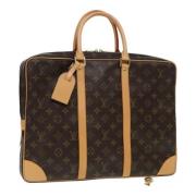 Pre-owned Canvas louis-vuitton-tasker