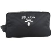 Pre-owned nylon prada-tasker