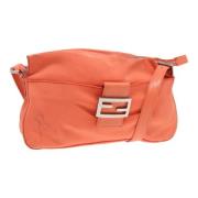 Pre-owned nylon fendi-tasker