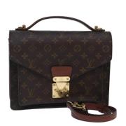 Pre-owned Canvas louis-vuitton-tasker