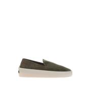 Suede Slip-On Moccasin Style Sko