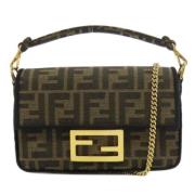 Pre-owned Canvas fendi-tasker