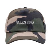 Camouflage Baseball Hat med Broderi