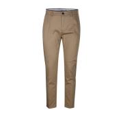 Beige Chinos Crop Bukser