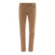 Broderede Slim-Fit Jeans