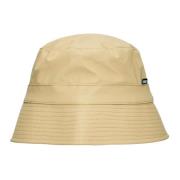 Sand Bucket Hat med PU-stof