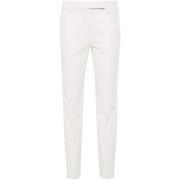 Hvide Cigaretbukser Slim Fit