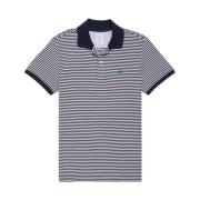 Pique Polo Shirt med Slim Fit