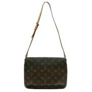 Pre-owned Canvas louis-vuitton-tasker