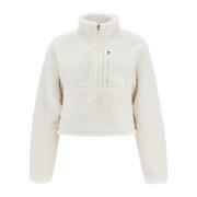 Boxy Fleece Half-Zip Sweatshirt