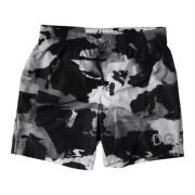 Camouflage Logo Badeshorts med Lommer