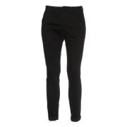 Sorte Slim Fit Bukser AW24