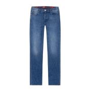 Slim Fit Jeans Blå