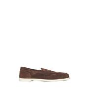 Brun Loafer Sko Elegant Stilfuld