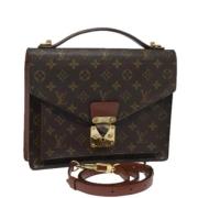 Pre-owned Canvas louis-vuitton-tasker