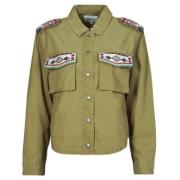 Dame Parka Jakke Khaki