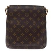 Pre-owned Canvas louis-vuitton-tasker