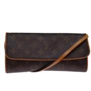 Pre-owned Canvas louis-vuitton-tasker