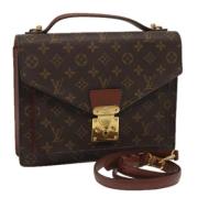 Pre-owned Canvas louis-vuitton-tasker