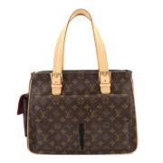 Pre-owned Canvas louis-vuitton-tasker