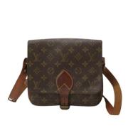 Pre-owned Canvas louis-vuitton-tasker