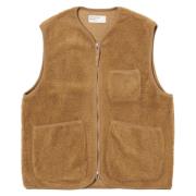 Stone Mountain Fleece Gilet med Shawl Krave