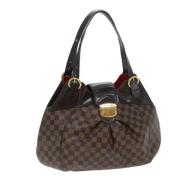 Pre-owned Canvas louis-vuitton-tasker