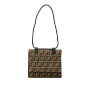 Pre-owned Canvas fendi-tasker