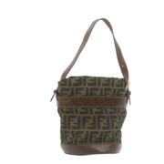 Pre-owned Canvas fendi-tasker