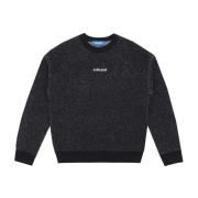 Logo Crew Sweater i Sort