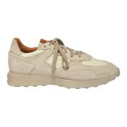 Beige Ruskind Håndlavet Sneaker