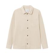 Corduroy Overshirt Klassisk Krave Brystlomme